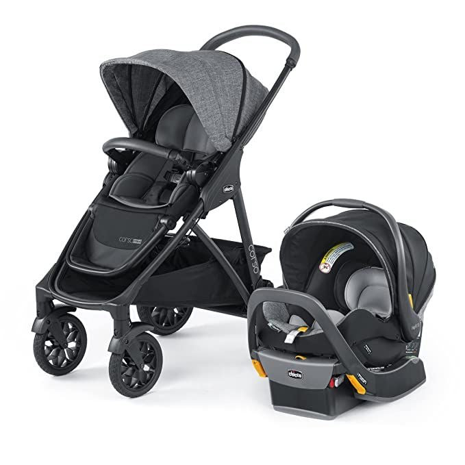 2 in 1 baby stroller/pram with baby carrier set