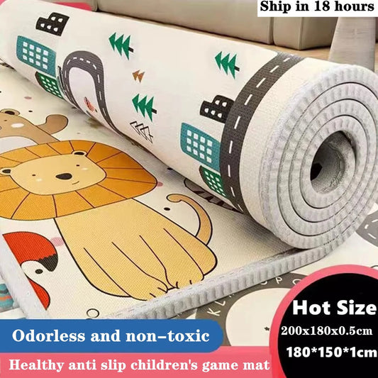 5 sizes to choose Baby Crawling Play Mats Non-toxic High-quality EPE Baby Activity Gym Carpet Baby Game Children's Safety Rug KidsTopia Baby Essentials