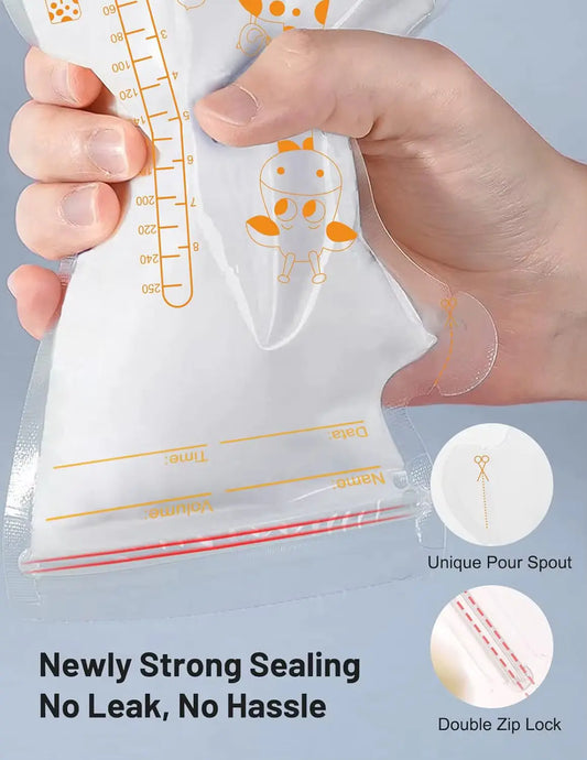 Breastmilk Storage Bag Self Standing KidsTopia Baby Essentials