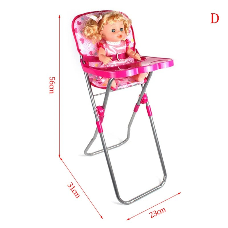 Doll House Accessories Rocking Chairs Swing Bed Dining Chair Baby Play House KidsTopia Baby Essentials