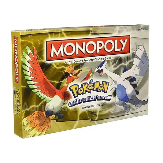 English Version Pokemon Pikachu Monopoly Real Estate For Adults And Children 2-6 People Party Birthday Game Kid Gifts KidsTopia Baby Essentials
