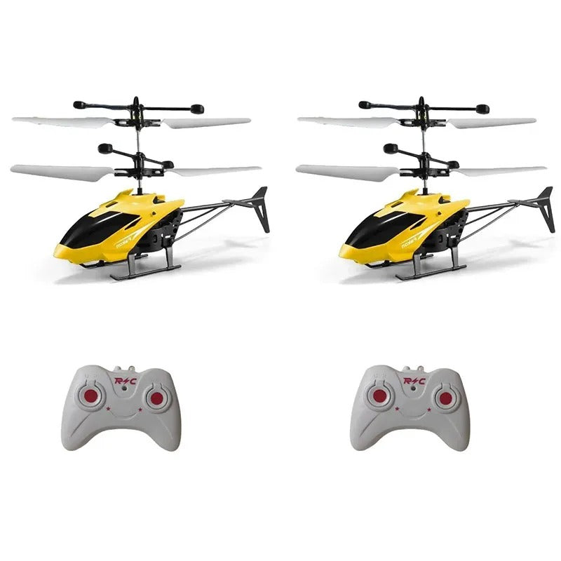Remote Safe Fall-resistant RC Helicopters Drone Rechargeable Mini RC Drone Children Toys with Random Color Wings KidsTopia Baby Essentials