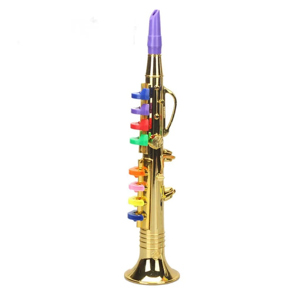 Silver Gold Saxophone