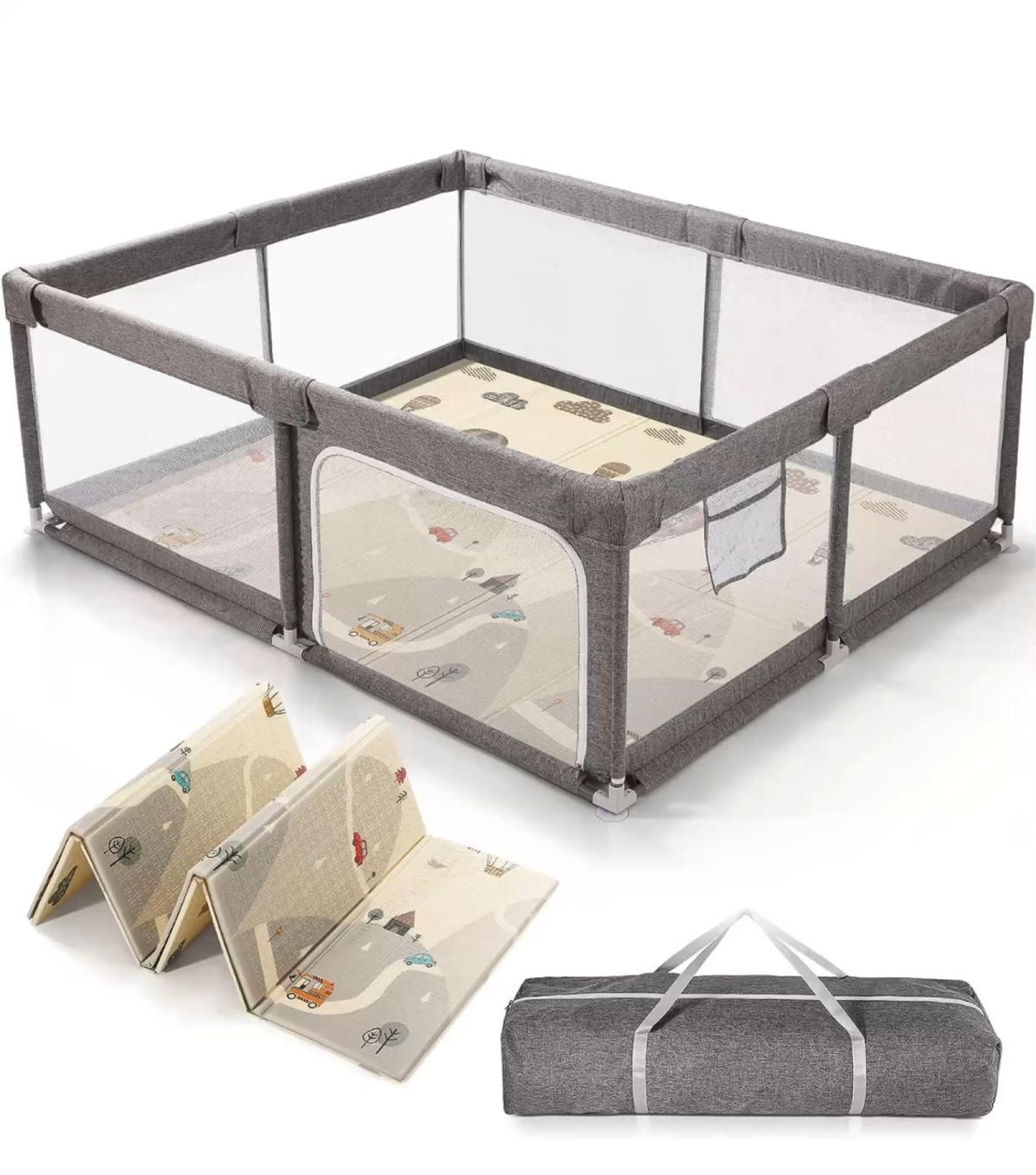 Baby Playpen for Crawling Baby Safety