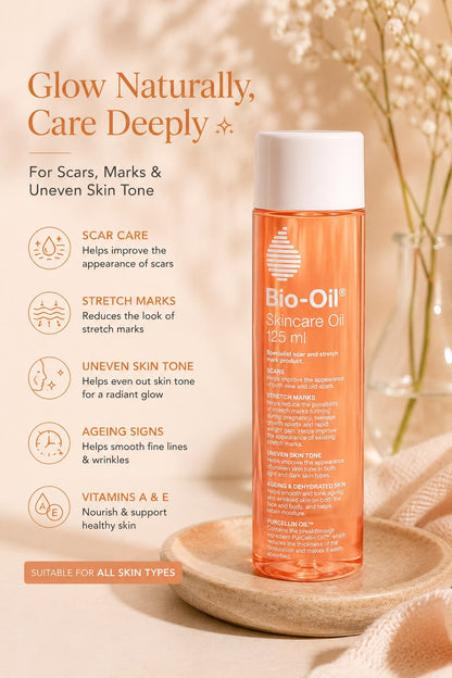 Bio-Oil Skincare Oil - Scar and Stretch Mark Treatment