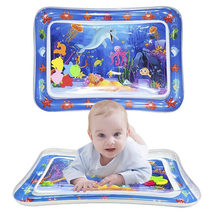 Inflatable Water Mat for Tummy Time – Sensory Development Toy for Infants and Toddlers