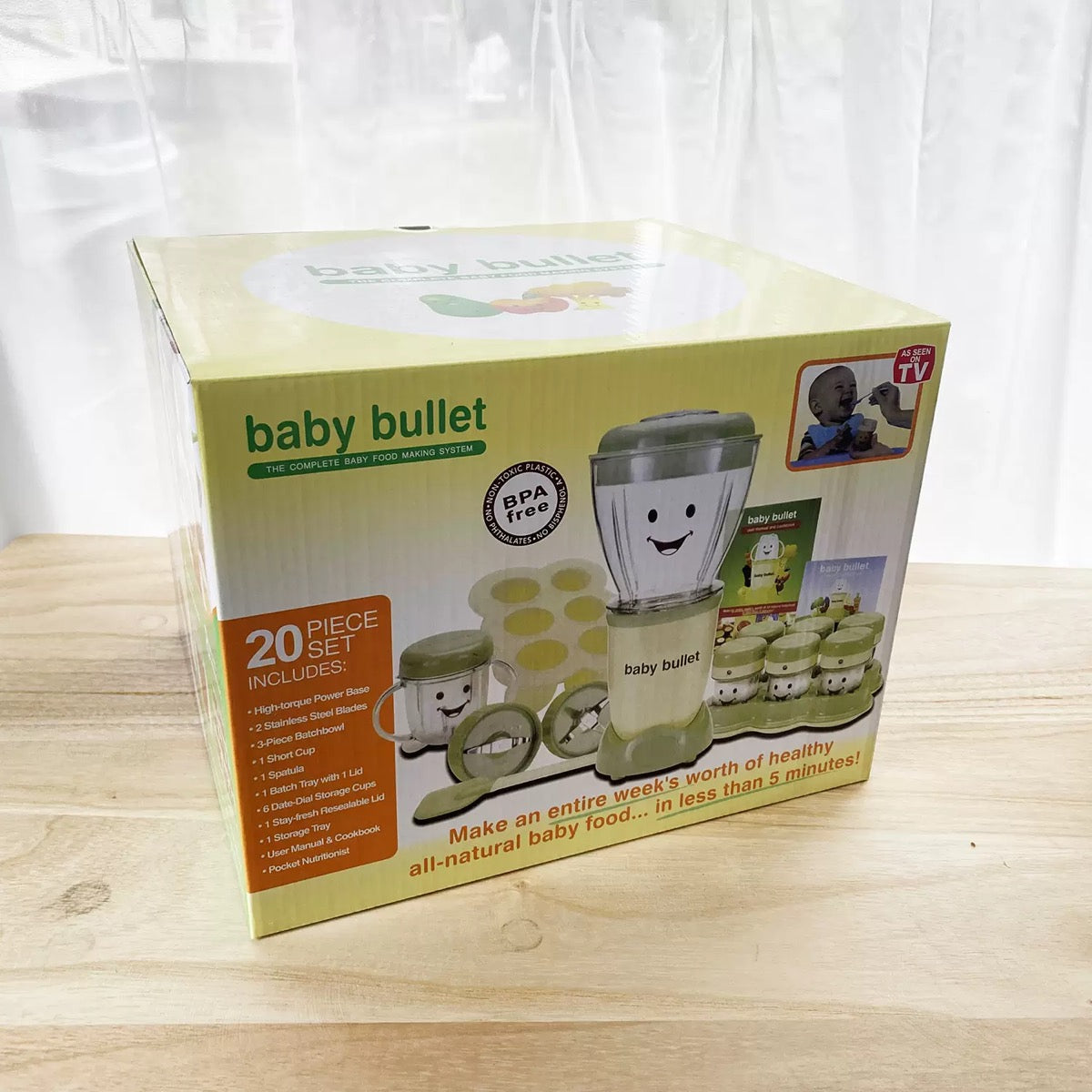 Baby Bullet Complete Baby Care System - Homemade Baby Food Maker and Blender, 20-Piece Set