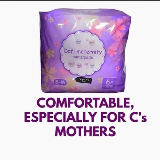 Dafi Maternity Pants / Pads – Disposable Postpartum Underwear (Pack of 6)