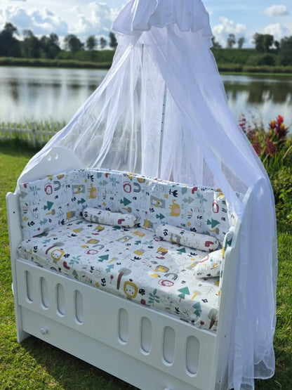 Baby crib mattress and bedding set