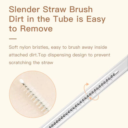 360 Degree Rotation 3 in 1 Silicone Baby Bottle Pacifier Brush Wash Water Cup Container Straw Cleaning Brush Set KidsTopia Baby Essentials