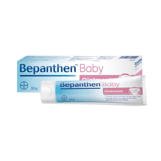 Bepanthen Nappy Rash Ointment – Dual-Action Protection & Healing with Provitamin B5, 30g/100g