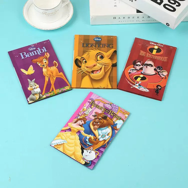 Disney Mini Storybook Library (Set of 12) – Portable Hardcover Collection for Kids & Toddlers – Includes Lion King, Cinderella, Frozen & Pixar Favorites – Ideal Bedtime Stories & Travel Gift