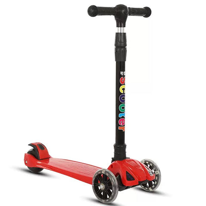 3-Wheel Kick Scooter for Toddlers & Kids Ages 2-5 – LED Light-Up Wheels, Lean-to-Steer, & 3 Adjustable Heights.