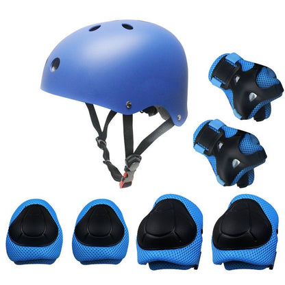 Premium Adjustable Inline Skate shoes for Boys & Girls with Helmet, Knee, Elbow & Wrist Guards — All-in-One Safety Kit for Beginners