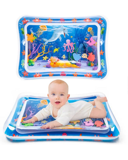 Inflatable Water Mat for Tummy Time – Sensory Development Toy for Infants and Toddlers