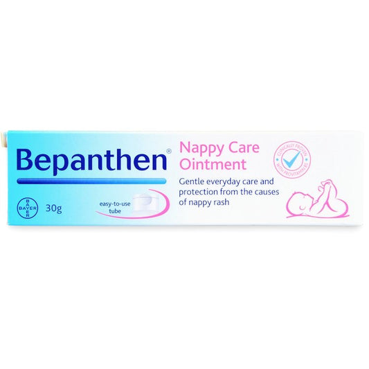 Bepanthen Nappy Rash Ointment – Dual-Action Protection & Healing with Provitamin B5, 30g/100g