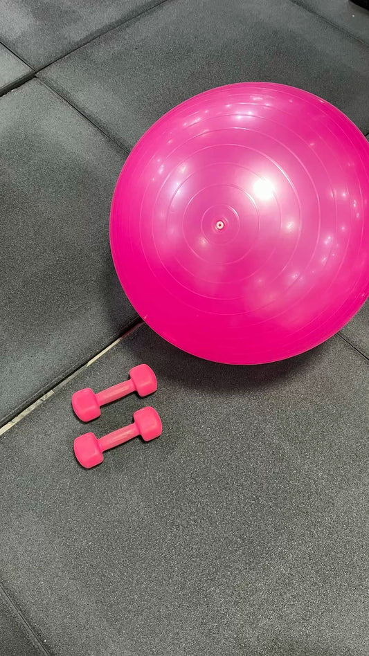Premium Birthing Ball for Pregnancy & Labor 65cm Anti-Slip Prenatal Yoga Ball for Exercise, Stability, and Pain Relief – Includes Air Pump.