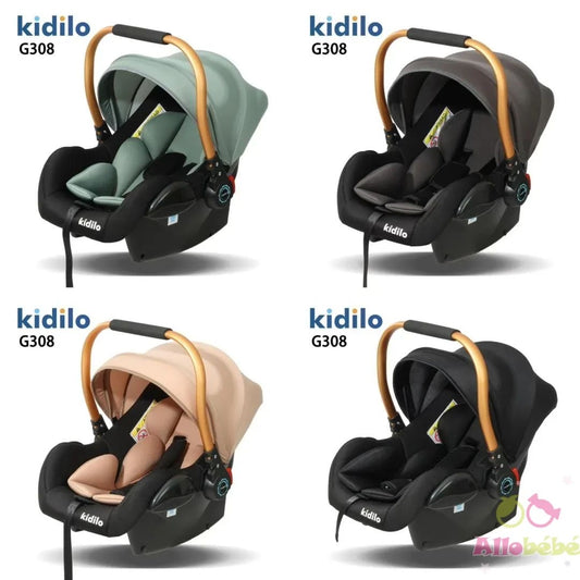 Kidilo 3-in-1 Baby Carry Cot, Infant Car Seat & Manual Rocker