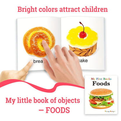 My First Little Board Book for Babies – Durable Chunky Pages for Early Learning – High-Contrast Visuals & Simple Words for Newborns, Infants, and Toddlers