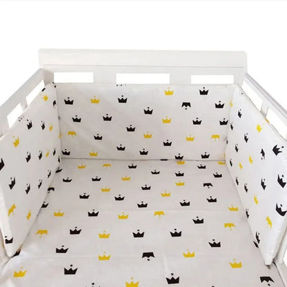 Baby Bed Thicken Bumpers Zipper Design KidsTopia Baby Essentials