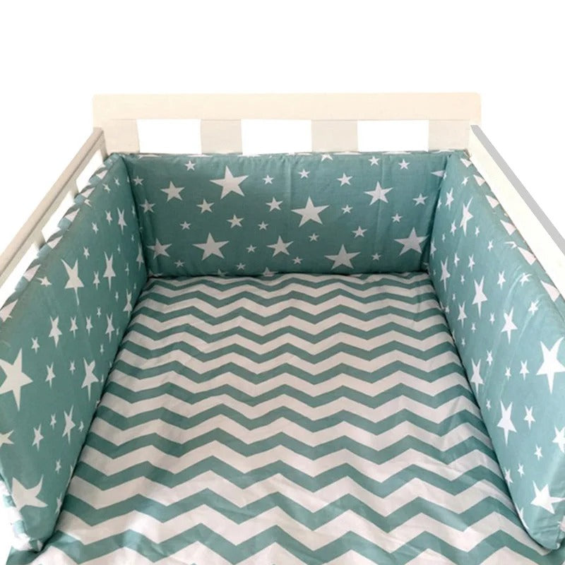 Baby Bed Thicken Bumpers Zipper Design KidsTopia Baby Essentials