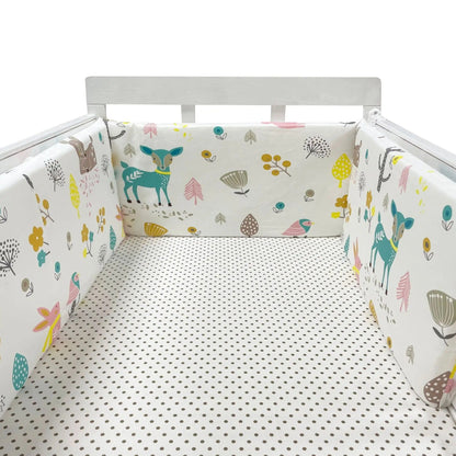 Baby Bed Thicken Bumpers Zipper Design KidsTopia Baby Essentials