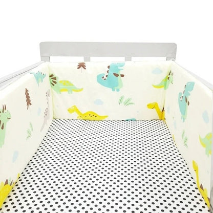 Baby Bed Thicken Bumpers Zipper Design KidsTopia Baby Essentials