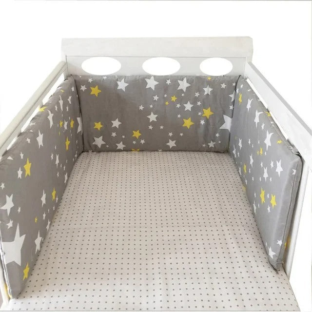 Baby Bed Thicken Bumpers Zipper Design KidsTopia Baby Essentials