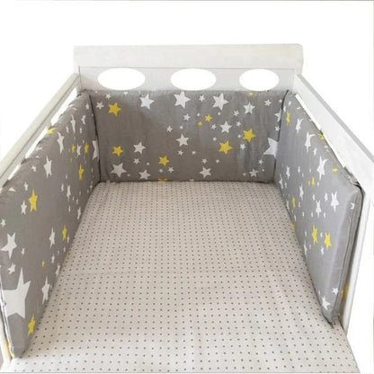 Baby Bed Thicken Bumpers Zipper Design KidsTopia Baby Essentials