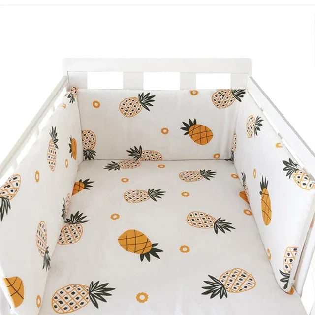 Baby Bed Thicken Bumpers Zipper Design KidsTopia Baby Essentials