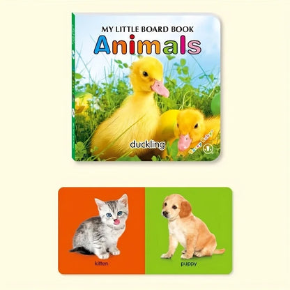 Baby Colorful Pattern Card Books Interactive Sensory Baby Toys