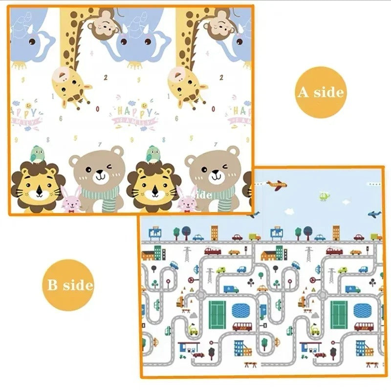 5 sizes to choose Baby Crawling Play Mats Non-toxic High-quality EPE Baby Activity Gym Carpet Baby Game Children's Safety Rug KidsTopia Baby Essentials