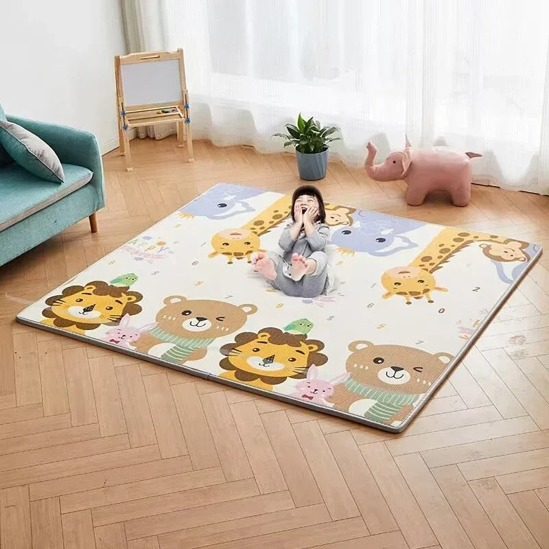 5 sizes to choose Baby Crawling Play Mats Non-toxic High-quality EPE Baby Activity Gym Carpet Baby Game Children's Safety Rug KidsTopia Baby Essentials