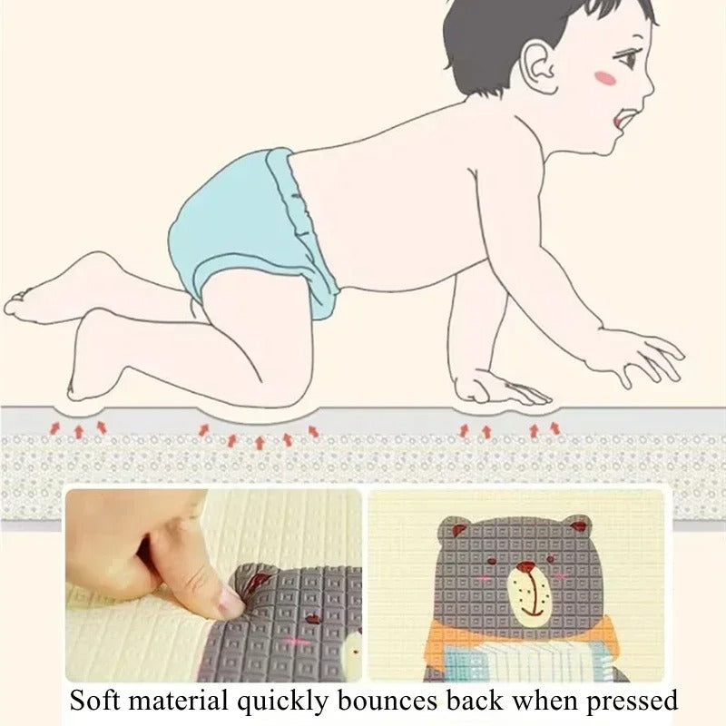 5 sizes to choose Baby Crawling Play Mats Non-toxic High-quality EPE Baby Activity Gym Carpet Baby Game Children's Safety Rug KidsTopia Baby Essentials