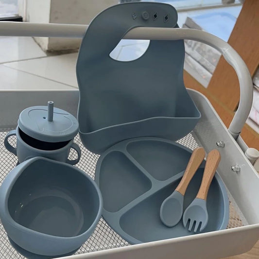 Silicone feeding/ weaning set