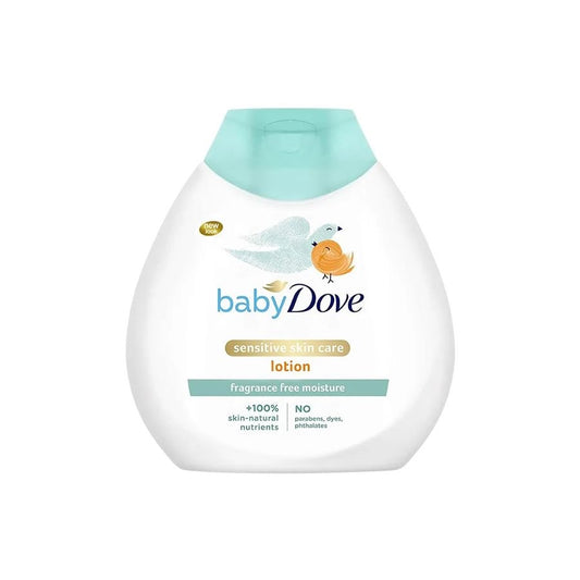 Baby Dove Rich Moisture Baby Lotion – 24-Hour Hydration, Hypoallergenic & Gentle for Newborn Skin