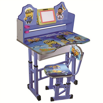 Cartoon Design Kids Writing Table and Chair