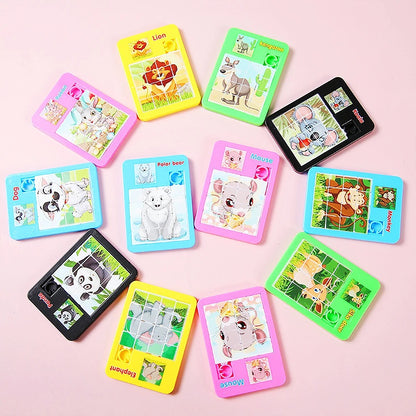 12/30PC Cartoon Jigsaw Animal Puzzles