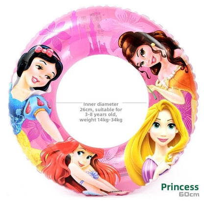 Cartoon Pattern Inflatable Kids Swim Ring Unisex Safety Float for Boys Girls Toddlers Ages 3+ Summer Pool Beach Water Play Fun KidsTopia Baby Essentials