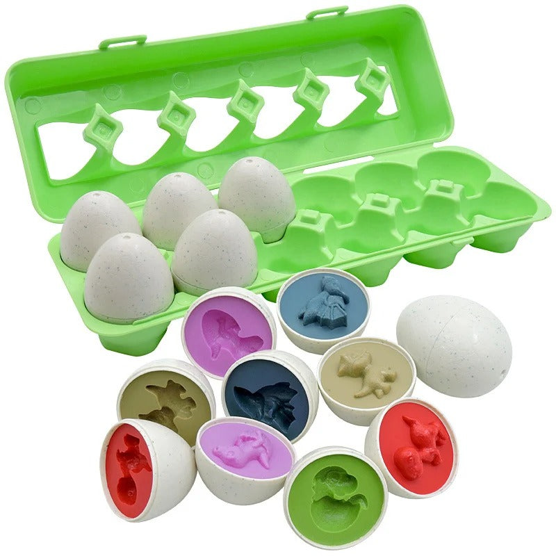 Children Toy Easter Egg Baby Sensory Puzzle