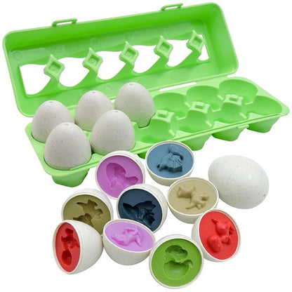 Children Toy Easter Egg Baby Sensory Puzzle