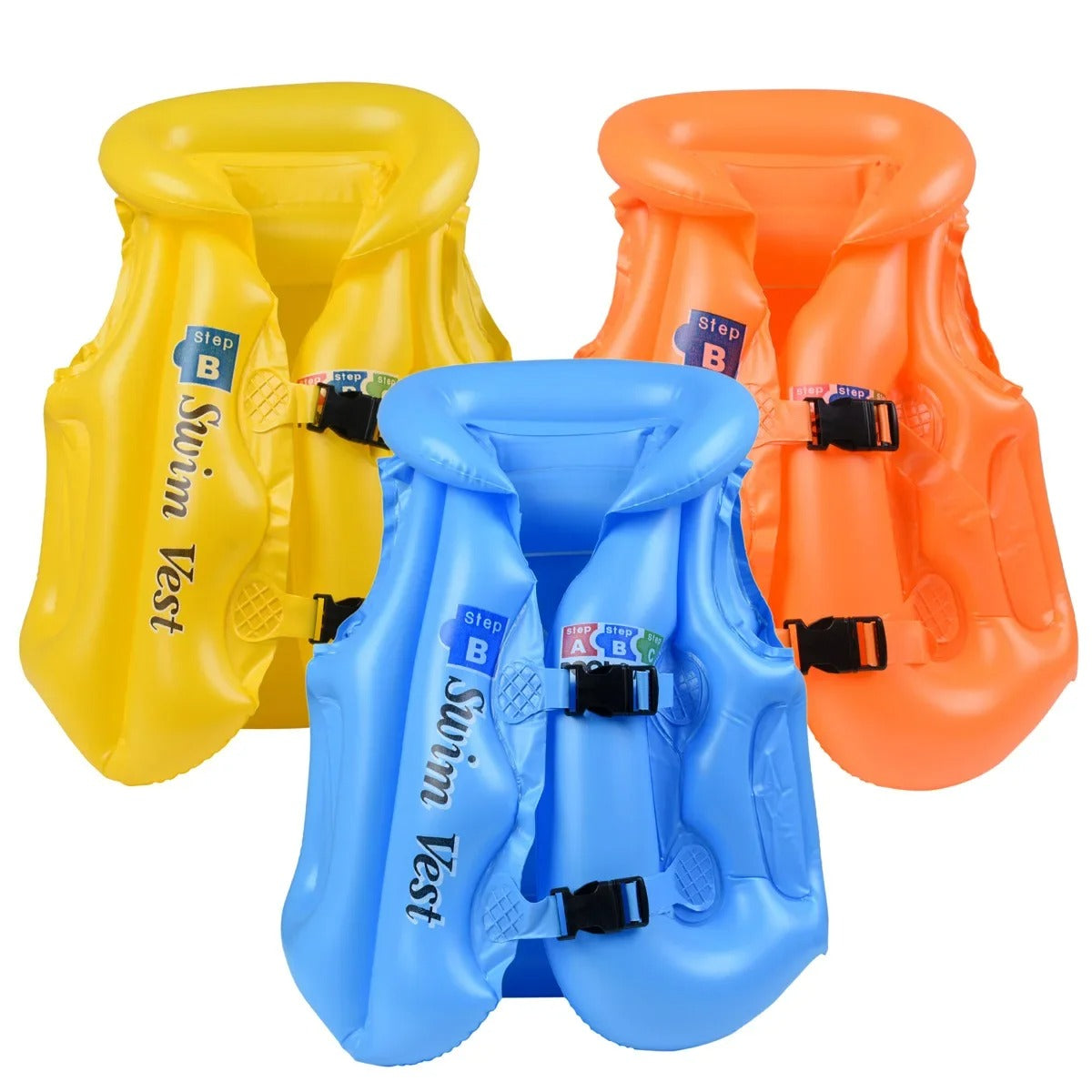 Children's Inflatable Vest Life Jacket Thickened Swimming Clothes Baby Swimming Equipment Lifeline Training Accessories KidsTopia Baby Essentials