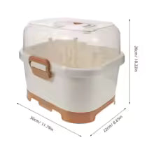 Compact Baby Bottle Storage Box Organizer KidsTopia Baby Essentials