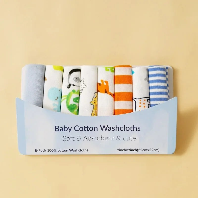 Cotton Newborn Baby Towels Set KidsTopia Baby Essentials