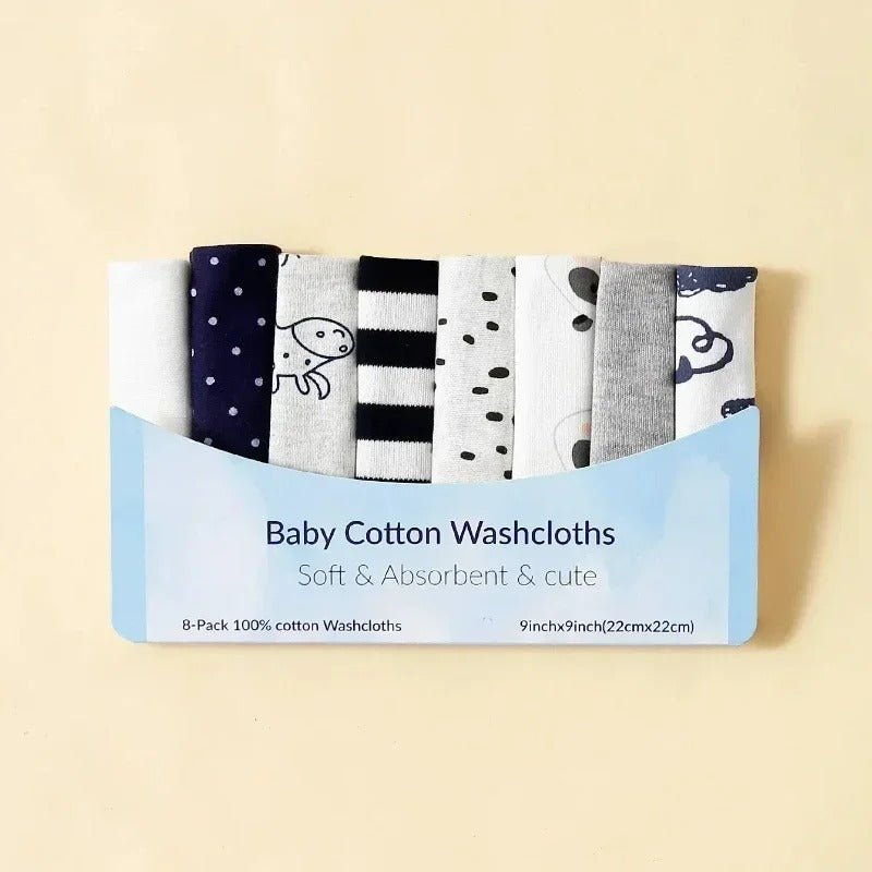 Cotton Newborn Baby Towels Set KidsTopia Baby Essentials