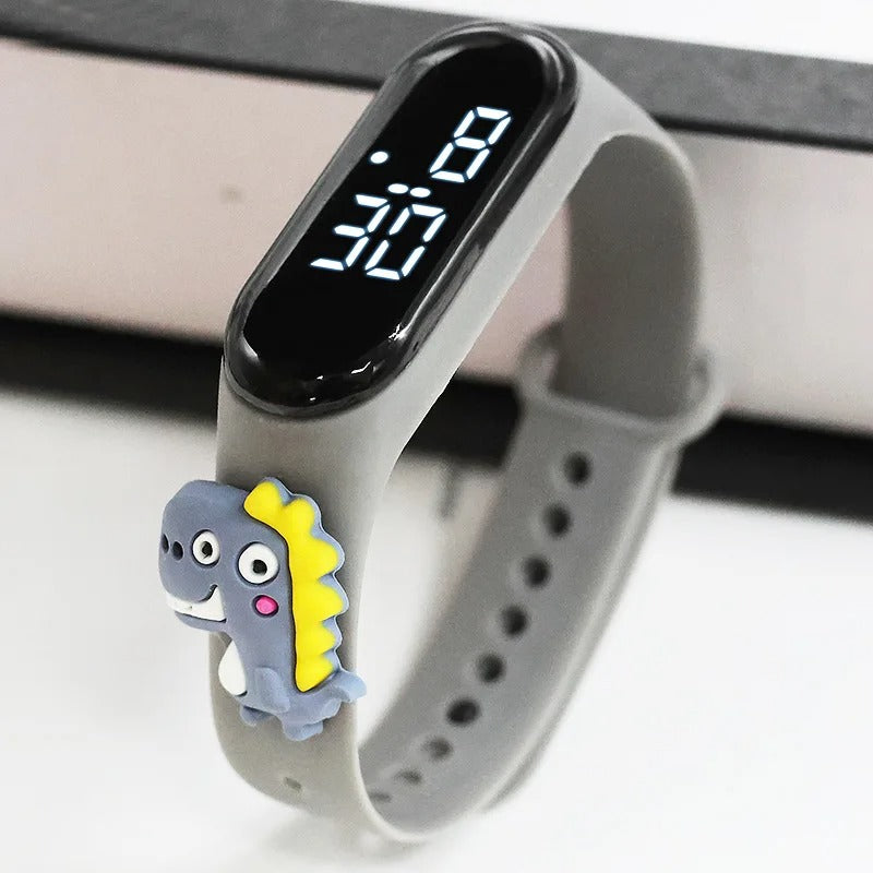 Cute Rainbow Unicorn Kids Watches for Girls LED Bracelet 3D Dinosaur Children Watch Boy Luminous Digital Clock Waterproof ninos KidsTopia Baby Essentials