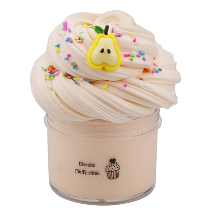 DIY Butter Slime Fruit Kit Soft Non-sticky Cloud Slime Scented Toy