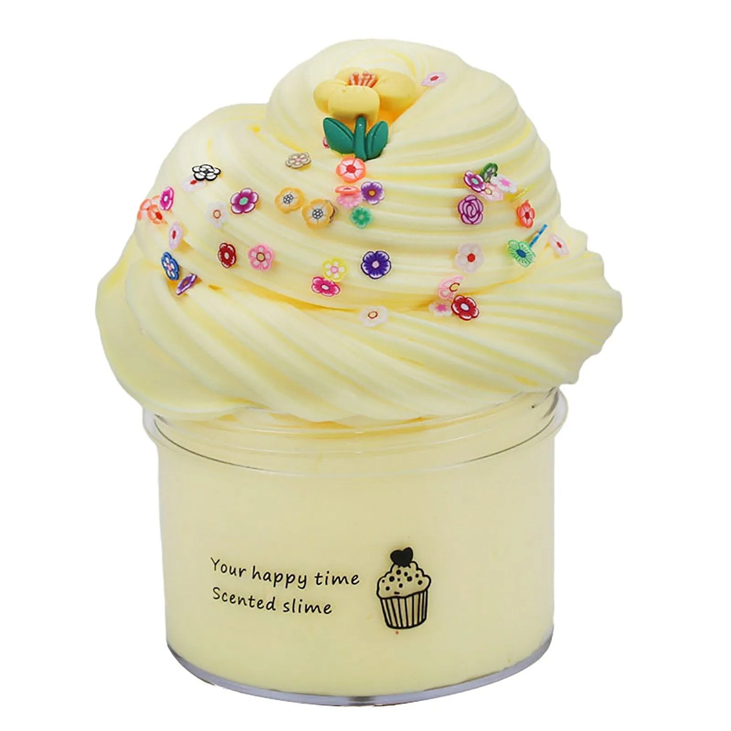 DIY Butter Slime Fruit Kit Soft Non-sticky Cloud Slime Scented Toy