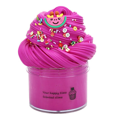 DIY Butter Slime Fruit Kit Soft Non-sticky Cloud Slime Scented Toy