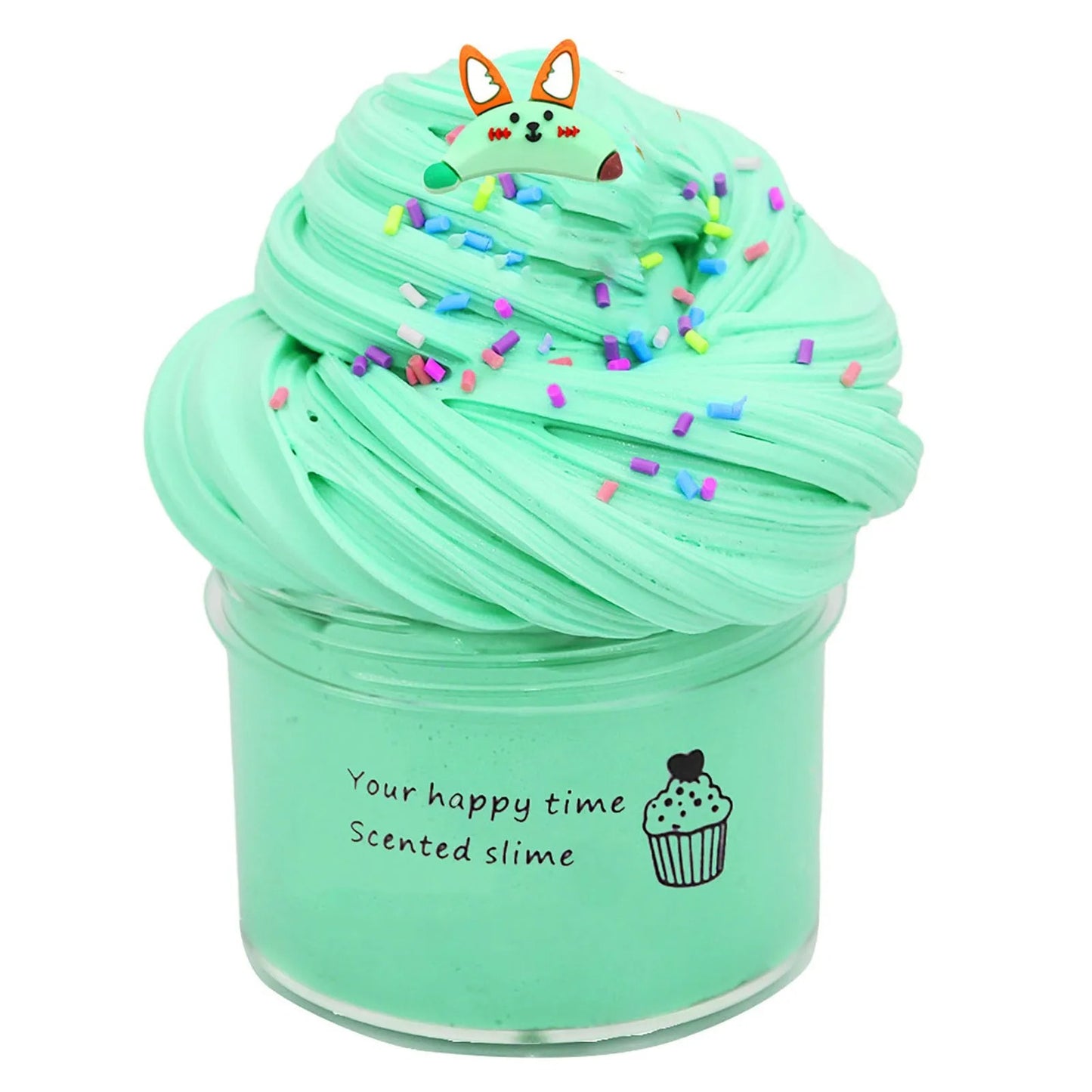 DIY Butter Slime Fruit Kit Soft Non-sticky Cloud Slime Scented Toy